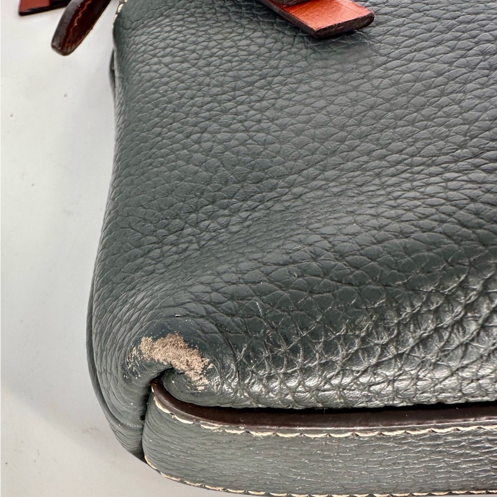 Dooney & Bourke Navy Leather Crossbody Bag - Picture 9 of 15